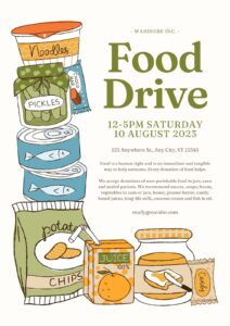 Canned Food Drive Flyer Template canned-food-drive-flyer-template