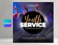 Church Youth Event Flyer Template church-youth-event-flyer-template