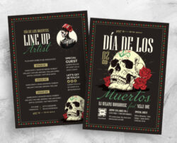 Day Of The Dead Flyer Template day-of-the-dead-flyer-template