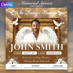 In Loving Memory Flyer Template in-loving-memory-flyer-template