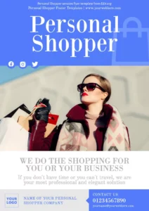 Personal Grocery Shopper Flyer Template personal-grocery-shopper-flyer-template