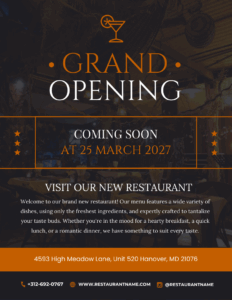 Restaurant Grand Opening Flyer Template restaurant-grand-opening-flyer-template