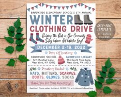 Winter Clothing Drive Flyer Template winter-clothing-drive-flyer-template