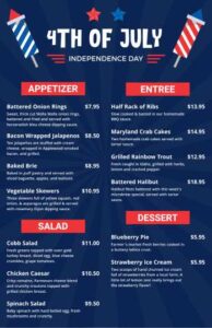 4th-of-july-menu-template
