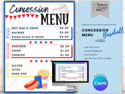 Baseball Concession Stand Menu Template baseball-concession-stand-menu-template