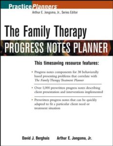 family-therapy-progress-note-template