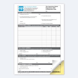 Hazardous Waste Transfer Note Template hazardous-waste-transfer-note-template