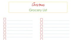 holiday-grocery-shopping-list-template