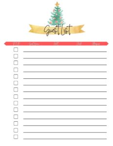 holiday-party-guest-list-template