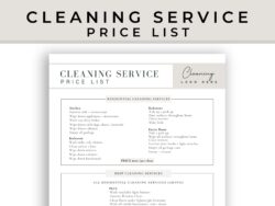 House Cleaning Price List Template house-cleaning-price-list-template