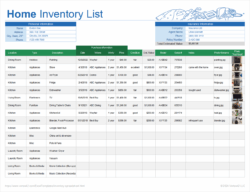 House Contents Inventory List Template house-contents-inventory-list-template