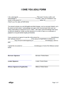 I Owe You Note Template i-owe-you-note-template