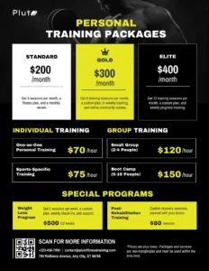 Personal Trainer Price List Template personal-trainer-price-list-template