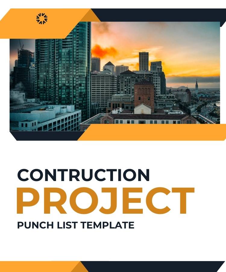 Construction Project Punch List Template